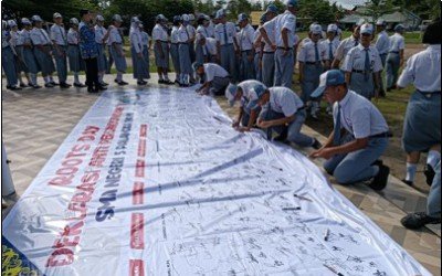 SMA Negeri 5 Palangka Raya Gelar Deklarasi Anti Perundungan
